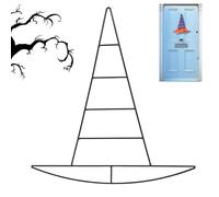 Base Para Coronas,Base En Forma De Sombrero De,Estructura De Alambre Metálico Para Corona | Para Otoño Navidad Fiestas Bodas Celebraciones Puerta Interior