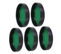 Base para Cubilete de Dados de Plástico Verde, 5 Piezas | Accesorio para Fiestas y Juegos, Instalación Fácil, Reducción de Ruido, Mantiene Estabilidad