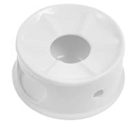 Base para Estufa de Té de Cerámica de Color Claro Vintage para Tetera | Calentador de Velas de Té, Diseño Retro Elegante, Uso en Mesa, para Té y Alimentos
