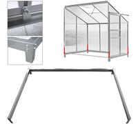 Base para invernadero de acero galvanizado 190x122cm
