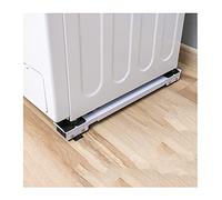 Base para lavadora, base para frigorífico, soporte para frigorífico, con freno, firme, antideslizante, con ruedas, adecuada para base de frigorífico, base de secadora, base para lavadora, p