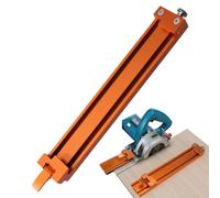 Base Para Máquina De Cortar - Carril Sierra Circular, Trabajo en Madera Antideslizante Carpinteros Y Artesanos | Tareas Fresado Enmarcado De Corte Ajustable Sujeción Posicionamient