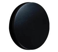 ＡＷＨＡＯ Base para Muñeca Base de Madera Robusta para Figuras Soporte Redondo para Muñecas Decorativas Pedestal Artesanal para Exhibición de Estatuas, 10cm negro, tal como se describe