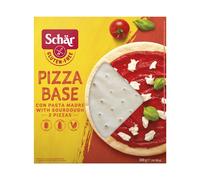 Base para Pizza 300G - 2X150G - Sin Gluten - Sin Trigo - Sin Lactosa - Schär