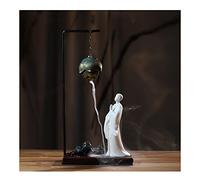Base para Portainciensos BackFlow Incienso Quemador Interior Colgando Marco Zen Aroma difusor reflujo Titular de Decorativo artesanía Estatua
