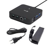 i-tec USB-C DP Dual HDMI Docking Station con Power Delivery 100W + i-tec Universal Cargador 100W