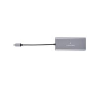 Base para portátil Kramer KDock-2 USB-C 100W Ethernet HDMI Lector SD