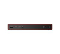 Base para portátil Lenovo ThinkPad Thunderbolt 5 Smart Dock 7500 8K Ultra HD Eclipse Black