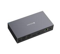 Base para portátil Verbatim CDS-17 estación USB-C 17 en 1, 8K, 100W, LAN, lector tarjetas