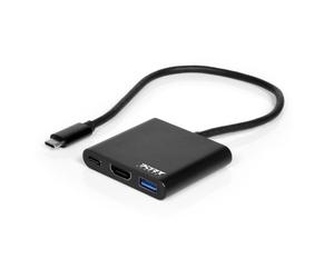 Base para portátiles Port Designs PORT Connect 900140 USB-C 4K Ultra HD 60W