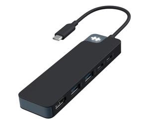 Base para Portátiles Targus HyperDrive USB-C 100W 4K Ultra HD Negro