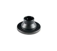 Base para poste Farol de termoplástico negro. indispensabile para montaje a terra.