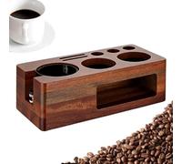 Base para prensador de café, organizador antideslizante para expreso | Alfombrilla de prensado y soporte portafiltros café para casa, cocina, apartamento, dormitorio, bar, tienda