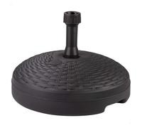 Base para sombrilla circular antracita 19-33 mm aktive 30 cm