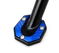 Base Pata de Cabra Moto para Moto Guzzi V7 Stone 2012-2026 | base pata de cabra moto soporte lateral placa apoyo ampliador antideslizante aluminio cnc protector suelo superficie