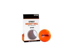 Base Pelota Unisex de Hockey Callejero, dureza Dura, para Todos los revestimientos, Ideal para temperaturas cálidas, Hockey en línea y Calle, Naranja, 6,5 cm