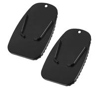 Base Per Cavalletto Moto - Base Di Appoggio Per Moto - Tappetino Anti-Affondamento Antiscivolo 2 Pezzi Per Parcheggio Su Terreni Morbidi Strada Asfalto Caldo
