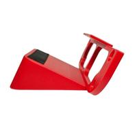 Base plana - Gabinetes pequeños con soporte en ángulo para consola Switch 2 controlador de reproducción y carga (rojo)
