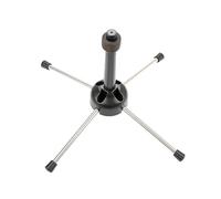 Base plegable para clarinete, soporte estable portátil de 4 patas, soporte para clarinete, accesorio para instrumentos de viento, fácil de llevar, soporte plegable para flauta, piezas de instrumentos