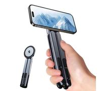 Base Portátil para Laptop, Sujetador Magnético De Aleación De Aluminio Para Portátil Y Tableta Con Trípode, Sujetador Magnético Para Teléfono Con Trípode, Para Viaje Oficina Exterior Interior Escritor