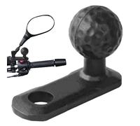 Base principal para adaptadores de bola, adaptador de cabeza de bola, base de bola inclinada resistente que absorbe los golpes, soporte de montaje en bicicleta, accesorios de ciclismo para motocicleta