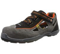 BASE, Aerobic, sandalia de seguridad, Record, color gris y naranja, S1P ESD SRC, talla 47