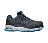 BASE Protection K-Move Calzado de Seguridad para Hombres y Mujeres, Negro y Azul, Talla 42