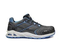BASE Protection K-Move Calzado de Seguridad para Hombres y Mujeres, Negro y Azul, Talla 42
