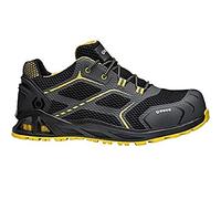 BASE Protection, K - Speed Calzado de Seguridad para Hombres y Mujeres, Negro y Amarillo, Talla 41 EU