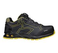 BASE, K-Rush, zapato de seguridad, Kaptiv, BOA® System, color gris y amarillo, S1P HRO SRC, talla 43