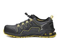 Base Protection B1006 Zapatos de Seguridad Transpirables Resistentes al Desgarro y Anti-Estáticos para Hombre K-Balance Negro/Amarillo, 42