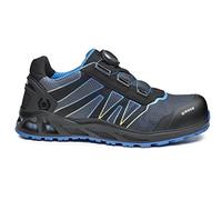 Base Protection B1007 Zapatos de Seguridad Protectores Resistentes al Desgarro, al Agua y Anti-Estáticos para Hombre K-Energy Gris/Azul, 37