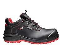 BASE Protection Be-Dry Low S3 WR Ci HRO SRC Zapato de Seguridad, Talla: 47, Color: Negro/Rojo, B0894BKD47