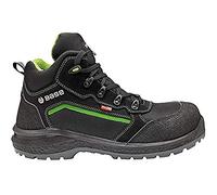 BASE Protection Be-Powerful Top S3 WR Ci SRC Zapato de Seguridad, Talla: 46, Color: Negro/Verde, B0898BGN46