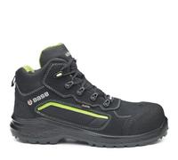 BASE Protection Be-Powerful Top S3 WR Ci SRC Zapato de Seguridad, Talla: 47, Color: Negro/Verde, B0898BGN47