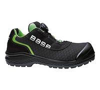 BASE Protection Be-Ready S1P ESD SRC Zapato de Seguridad, Talla: 44, Color: Negro/Verde, B0822BGN44