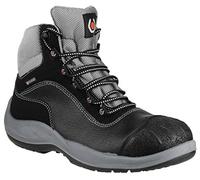 BASE Protection, BEETHOVEN Bota de Seguridad para Mujeres y Hombres, Negro, Talla 46