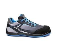 BASE Protection Bowling/Tennis S3 SRC Zapato de Seguridad, Talla: 43, Color: Negro/Azul, B0676BKB43