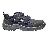 BASE Protection Central S1P SRC Zapato de Seguridad, Talla: 48, Color: Gris/Cobalto, B0173GCR48