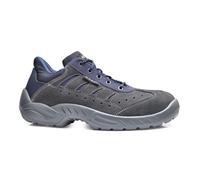 Base Protection, COLOSSEUM Calzado de Seguridad para Mujeres y Hombres, Gris y Azul, Talla 45