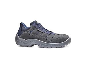 Base Protection, COLOSSEUM Calzado de Seguridad para Mujeres y Hombres, Gris y Azul, Talla 46