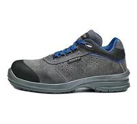 BASE Protection Quasar/Cursa Zapato de Seguridad, Talla: 37, Color: Gris/Azul, B0953GBU37