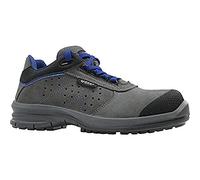 BASE Protection Quasar/Cursa Zapato de Seguridad, Talla: 40, Color: Gris/Azul, B0953GBU40