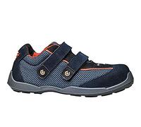 BASE Protection SWIM Calzado de Seguridad para Hombres, Azul y Naranja, Talla 43 EU