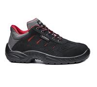 BASE Protection Toledo S1P SRC Zapato de Seguridad, Talla: 46, Color: Negro/Rojo, B0168BKD46
