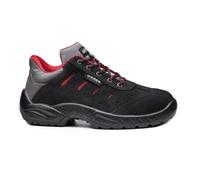 BASE Protection Toledo S1P SRC Zapato de Seguridad, Talla: 49, Color: Negro/Rojo, B0168BKD49