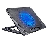 Base Refrigeradora Portatil Escritorio Laptop Cooler Cooling Pad Notebook Gaming Stand con Un Ventilador Y 2 Puertos USB Estable Ergonómico