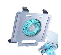Base Refrigerante para Portátil Elevador De Escritorio Plegable Con Luz Y 3 | Ventilador Para Laptop para Computadora de Oficina y Monitor de