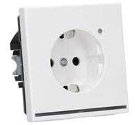 Base Schuko Con Iluminacion Led