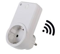 Base Smart Wi-Fi con tecnología F-Bright: Conexión inalámbrica, control remoto, iluminación eficiente, ideal para automatización doméstica.